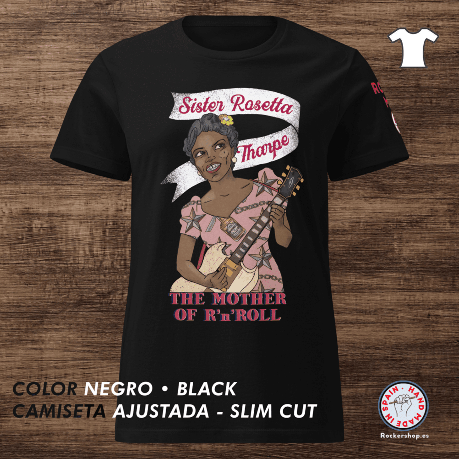 SISTER ROSETTA THARPE camiseta ajustada - 4