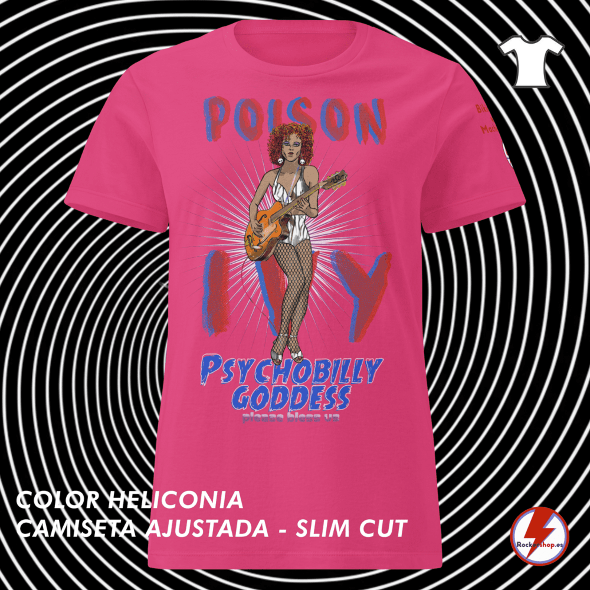 POISON IVY camiseta ajustada - 4