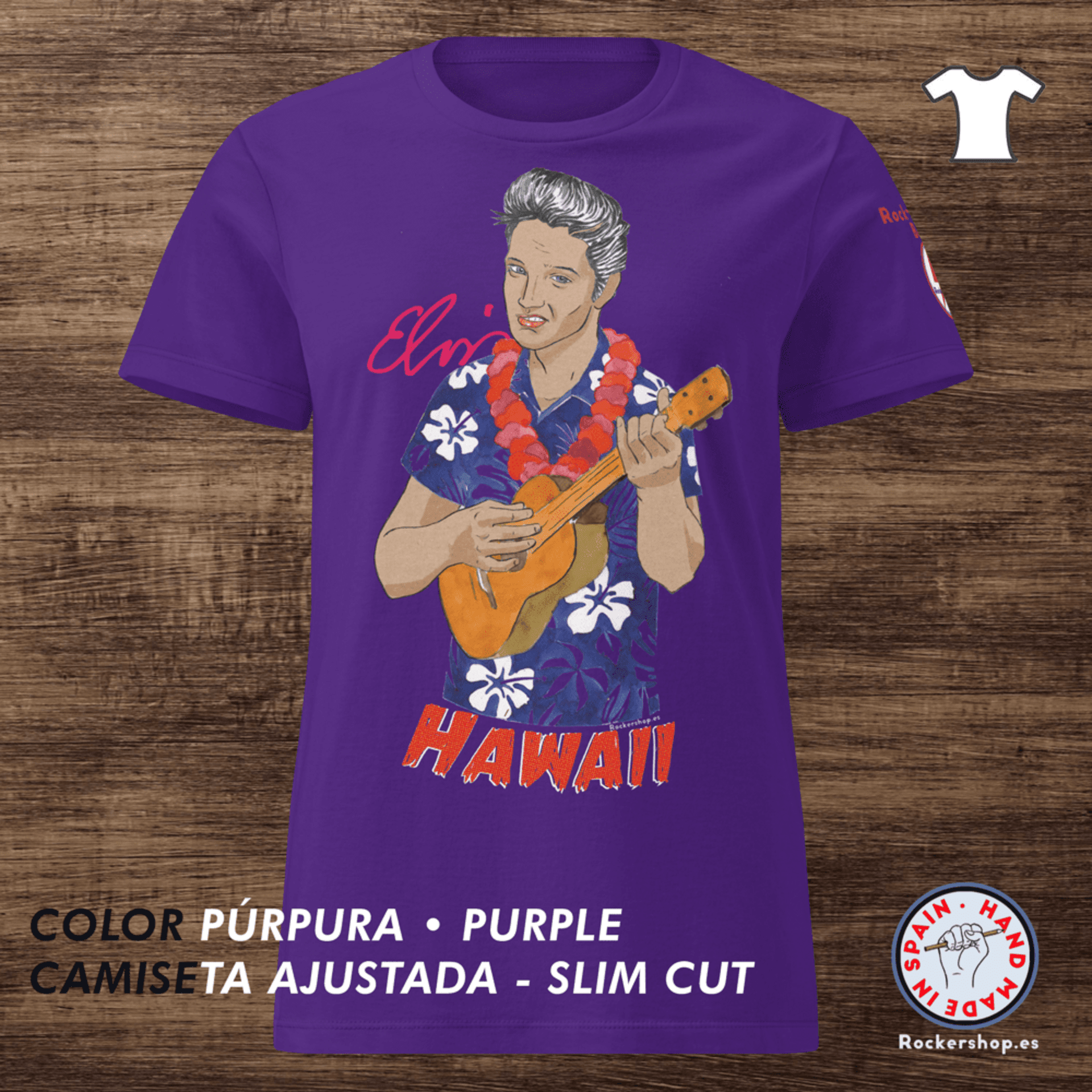 ELVIS HAWAII camiseta ajustada - 5