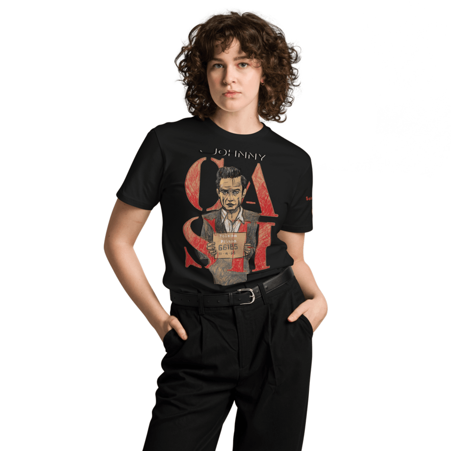 JOHNNY CASH camiseta ajustada - 2