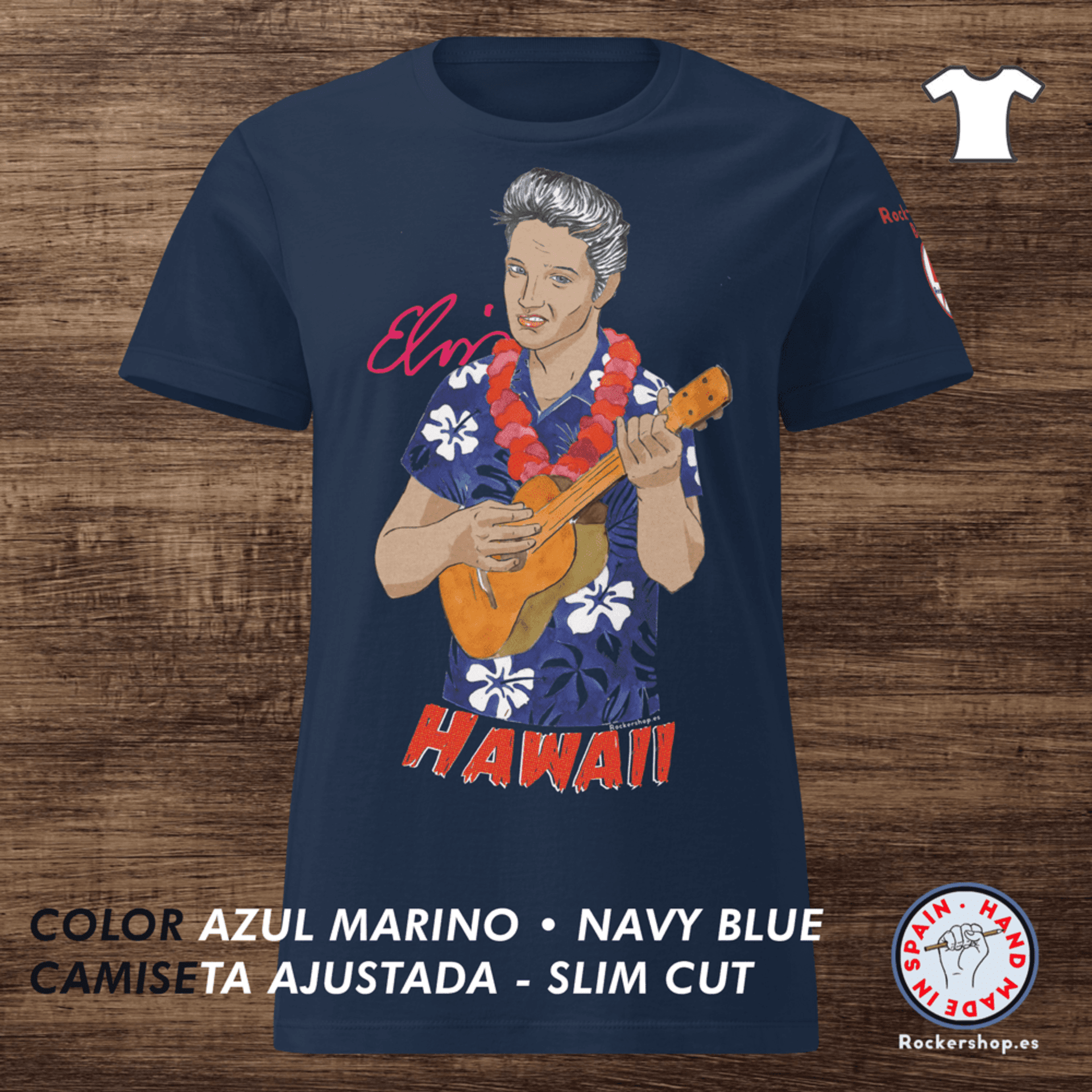 ELVIS HAWAII camiseta ajustada - 3