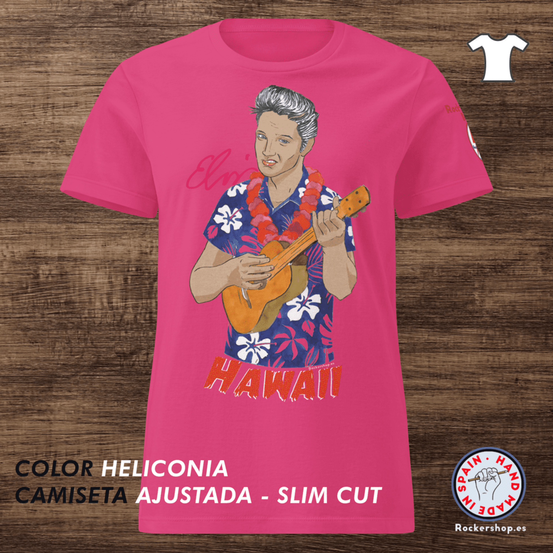 ELVIS HAWAII camiseta ajustada - 6