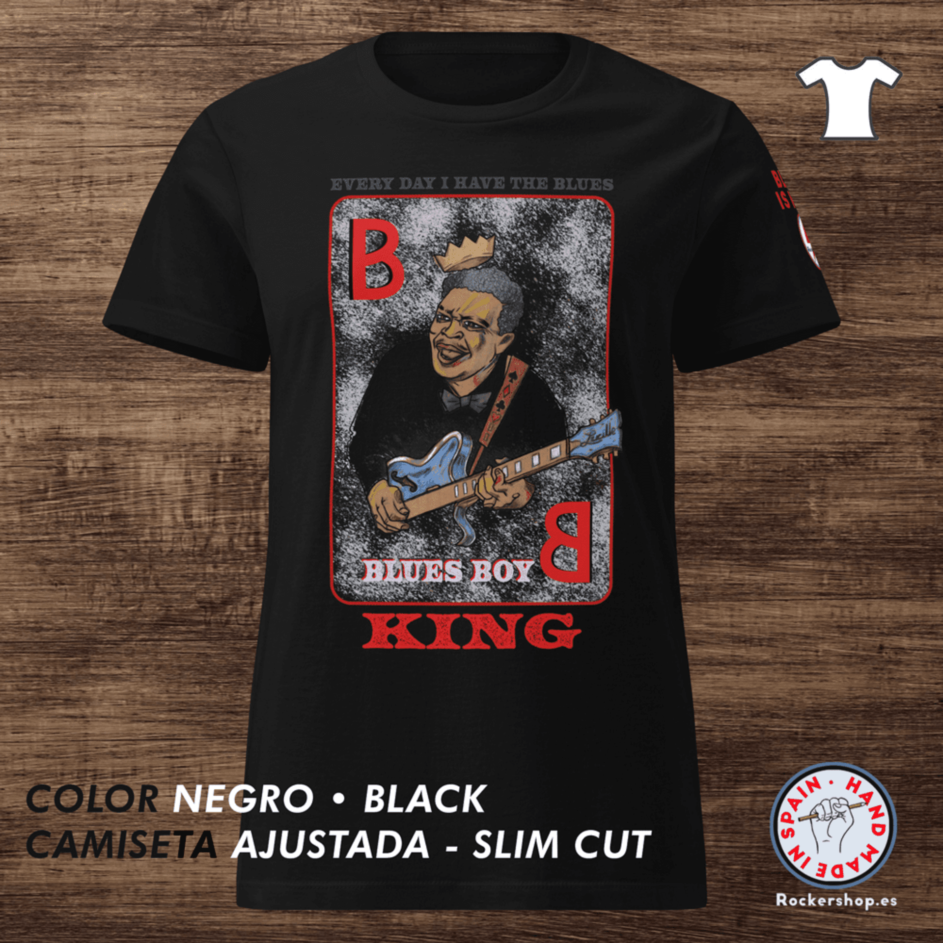 B.B.KING camiseta ajustada - 2