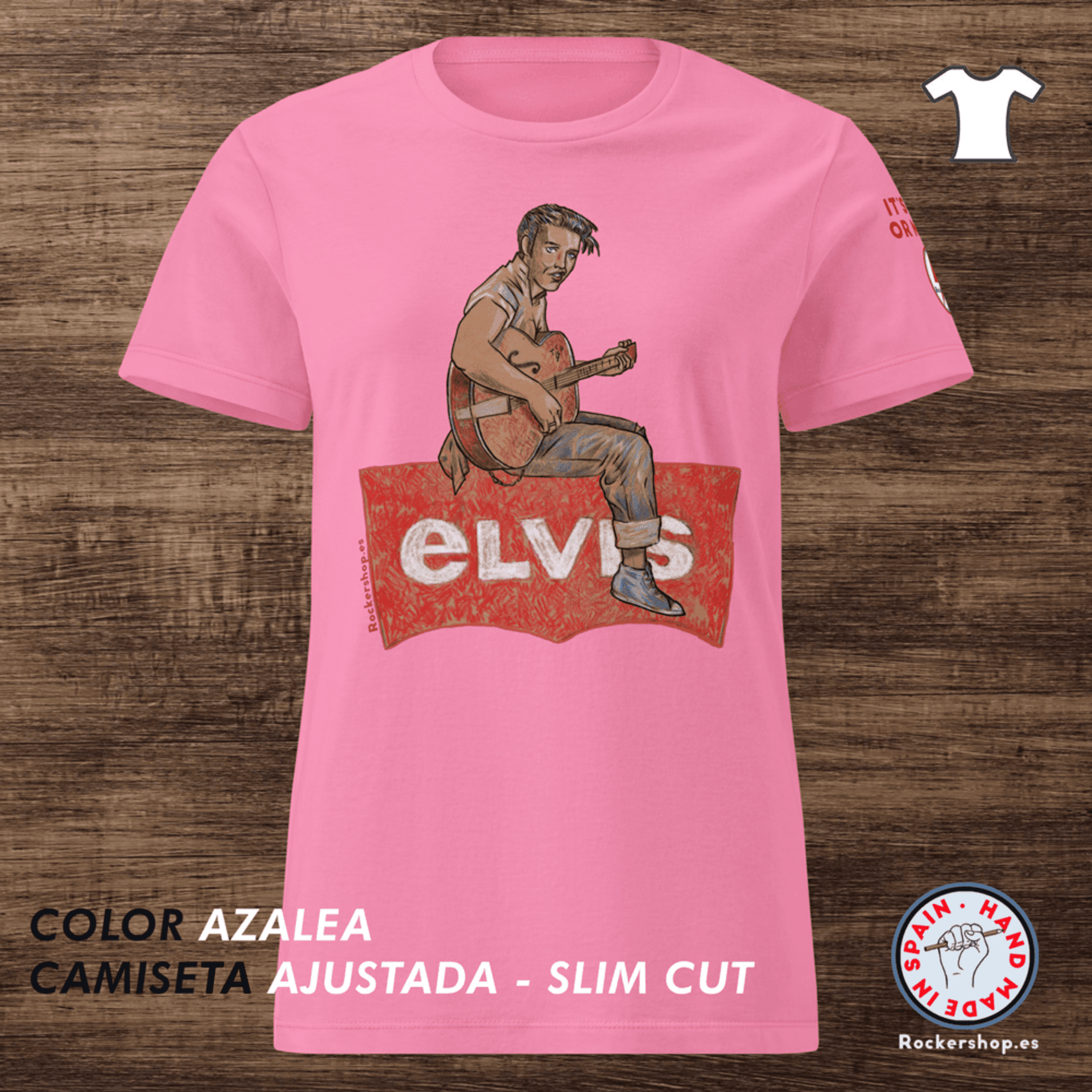 ELVIS JEANS camiseta ajustada - 5