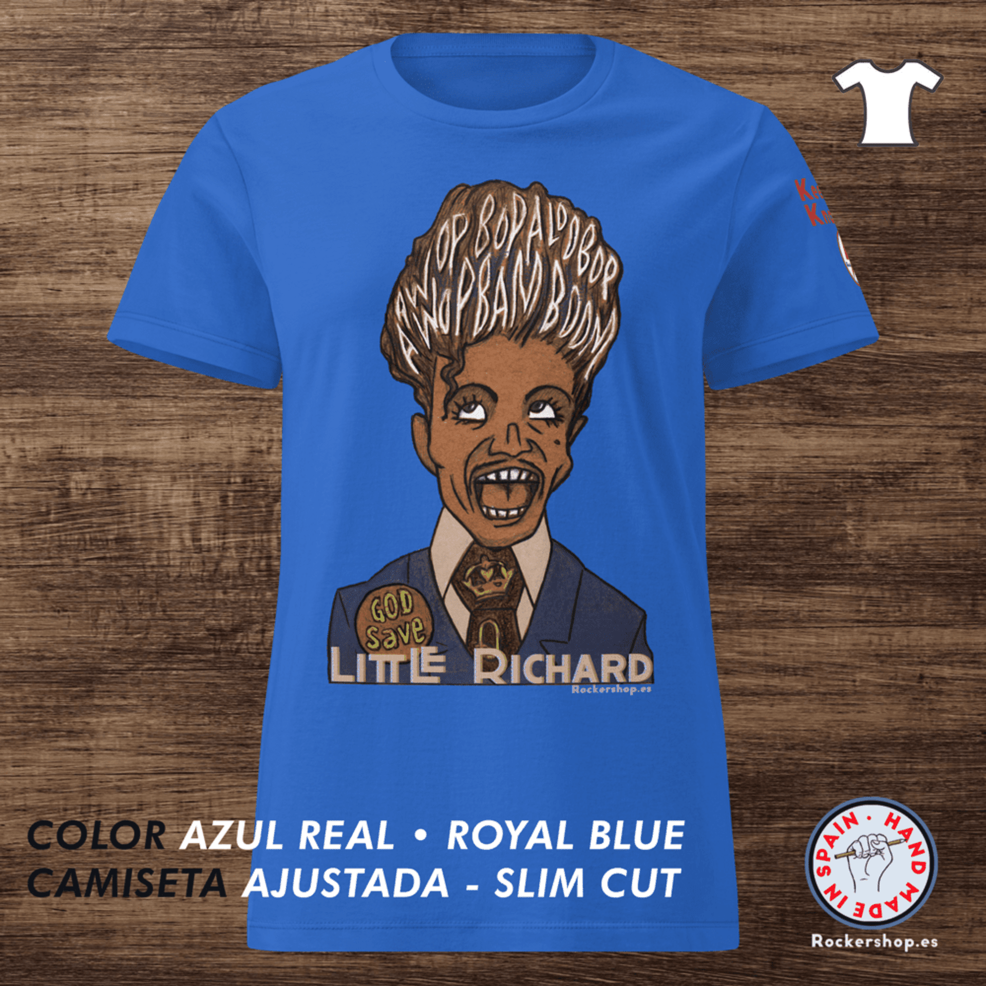 LITTLE RICHARD camiseta ajustada - 6