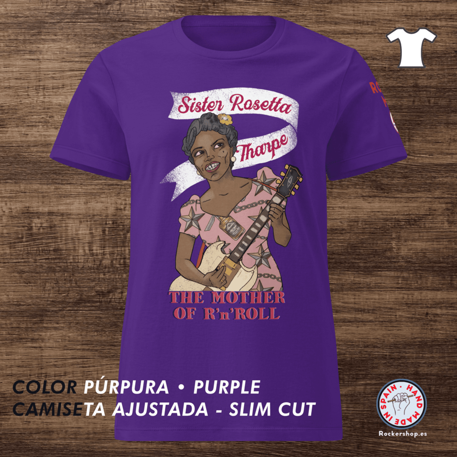 SISTER ROSETTA THARPE camiseta ajustada - 16