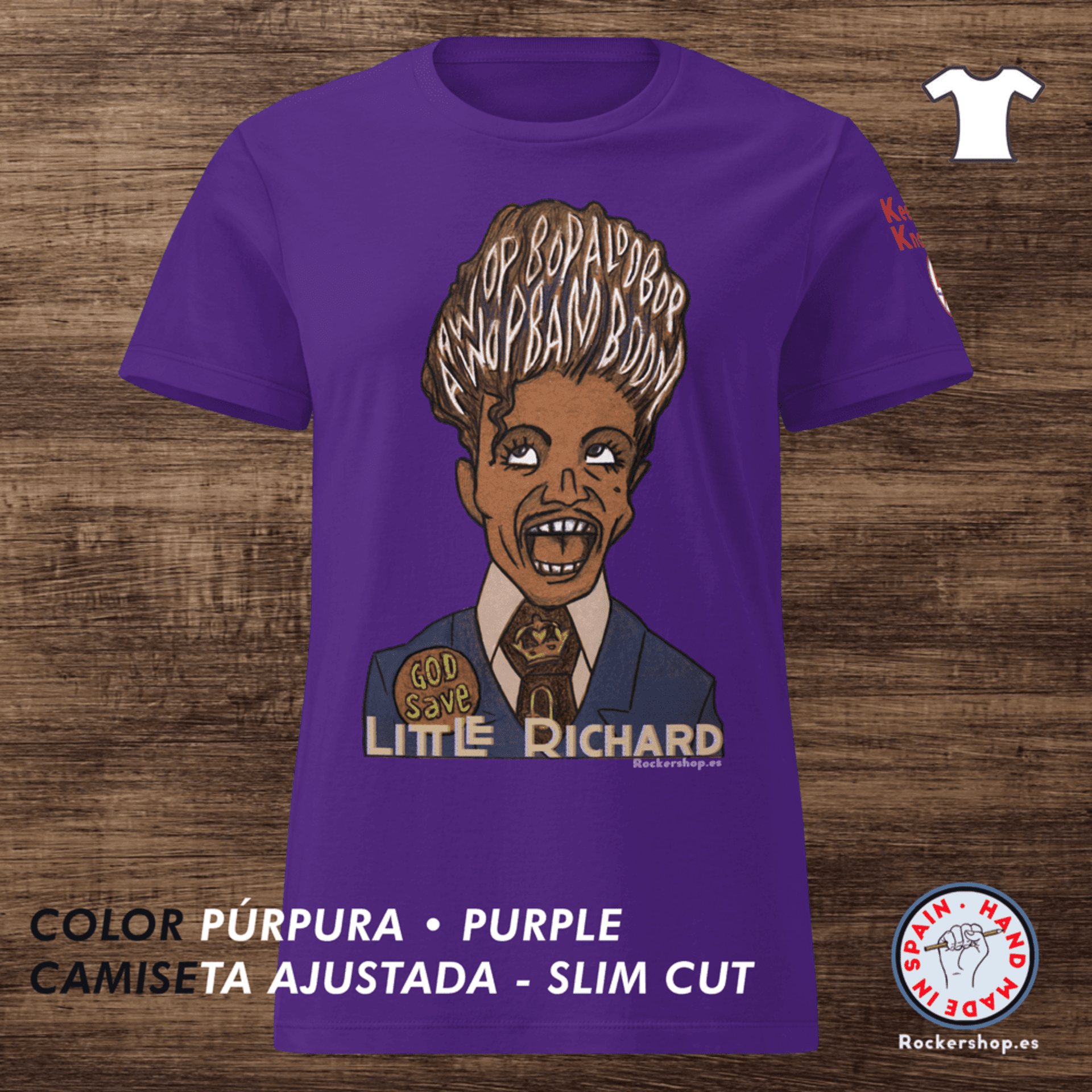 LITTLE RICHARD camiseta ajustada - 2