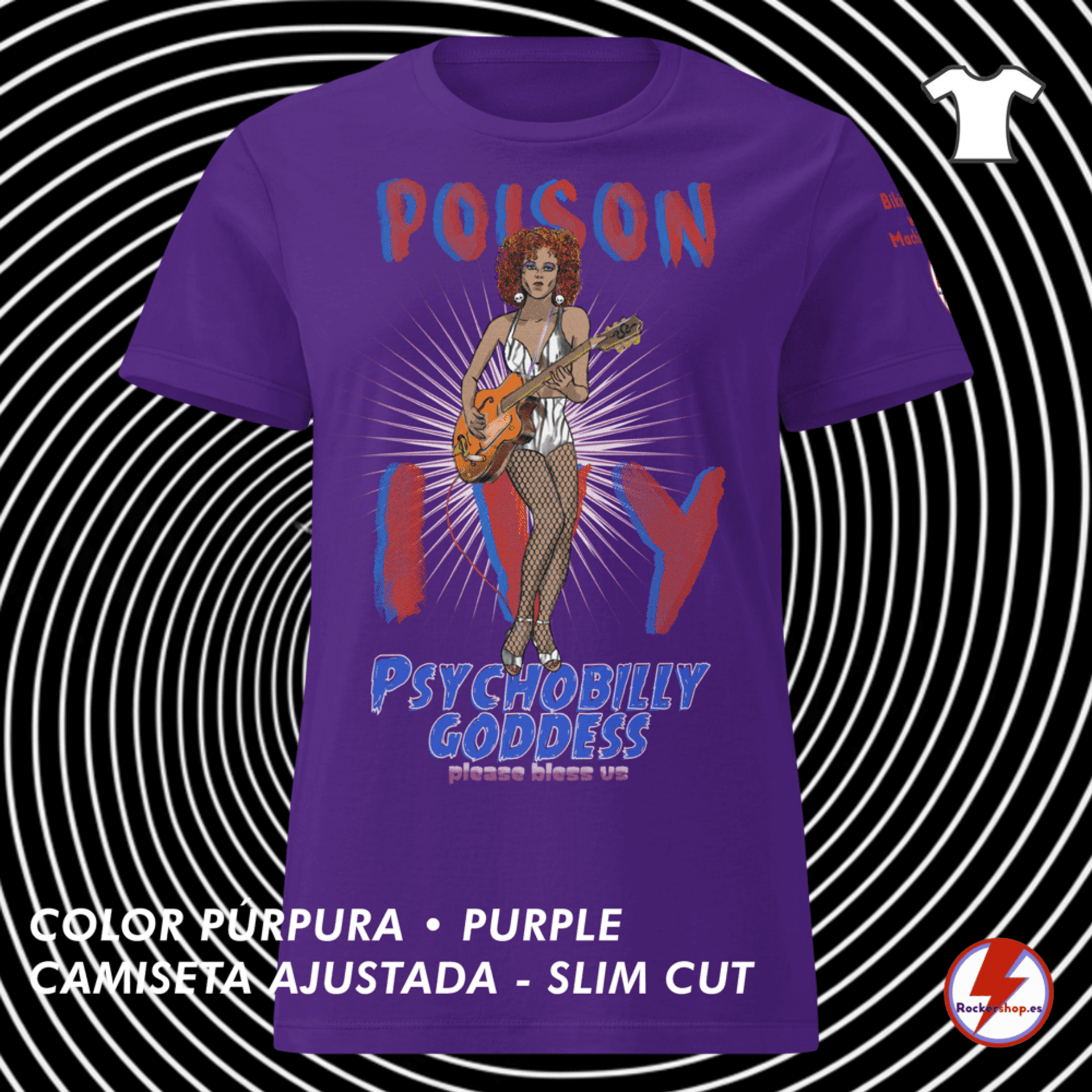 POISON IVY camiseta ajustada - 5