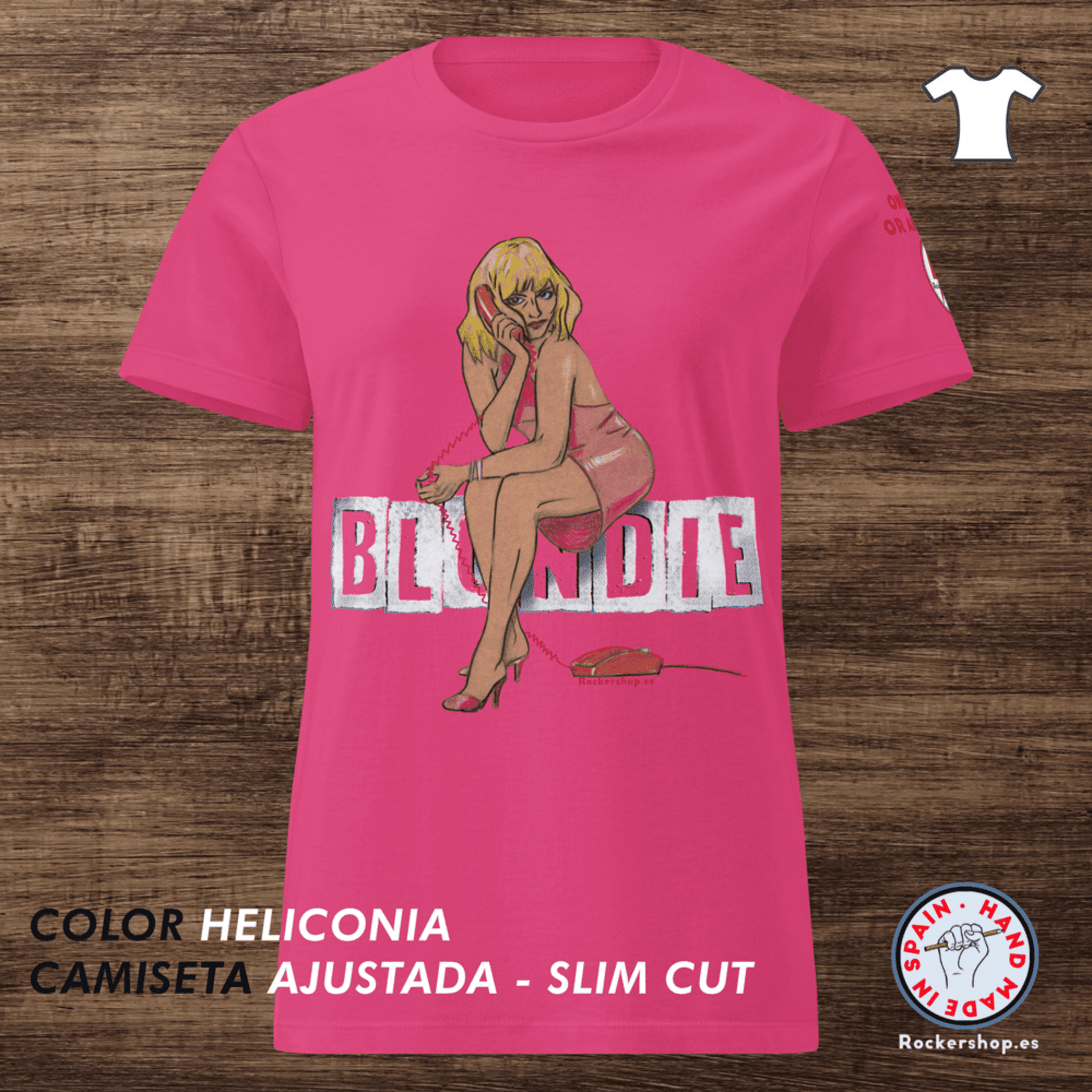 BLONDIE camiseta ajustada - 7