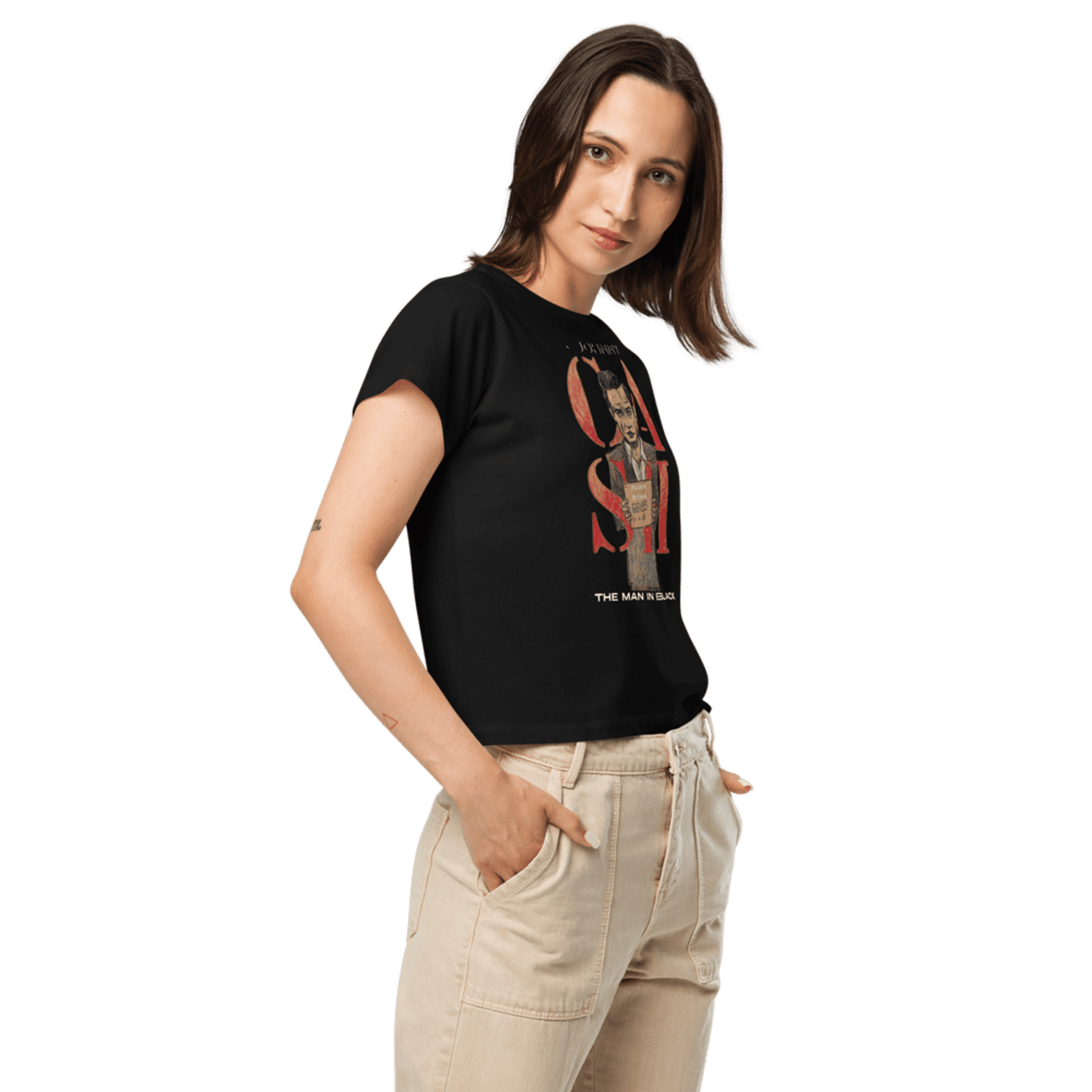 JOHNNY CASH camiseta ajustada - 4