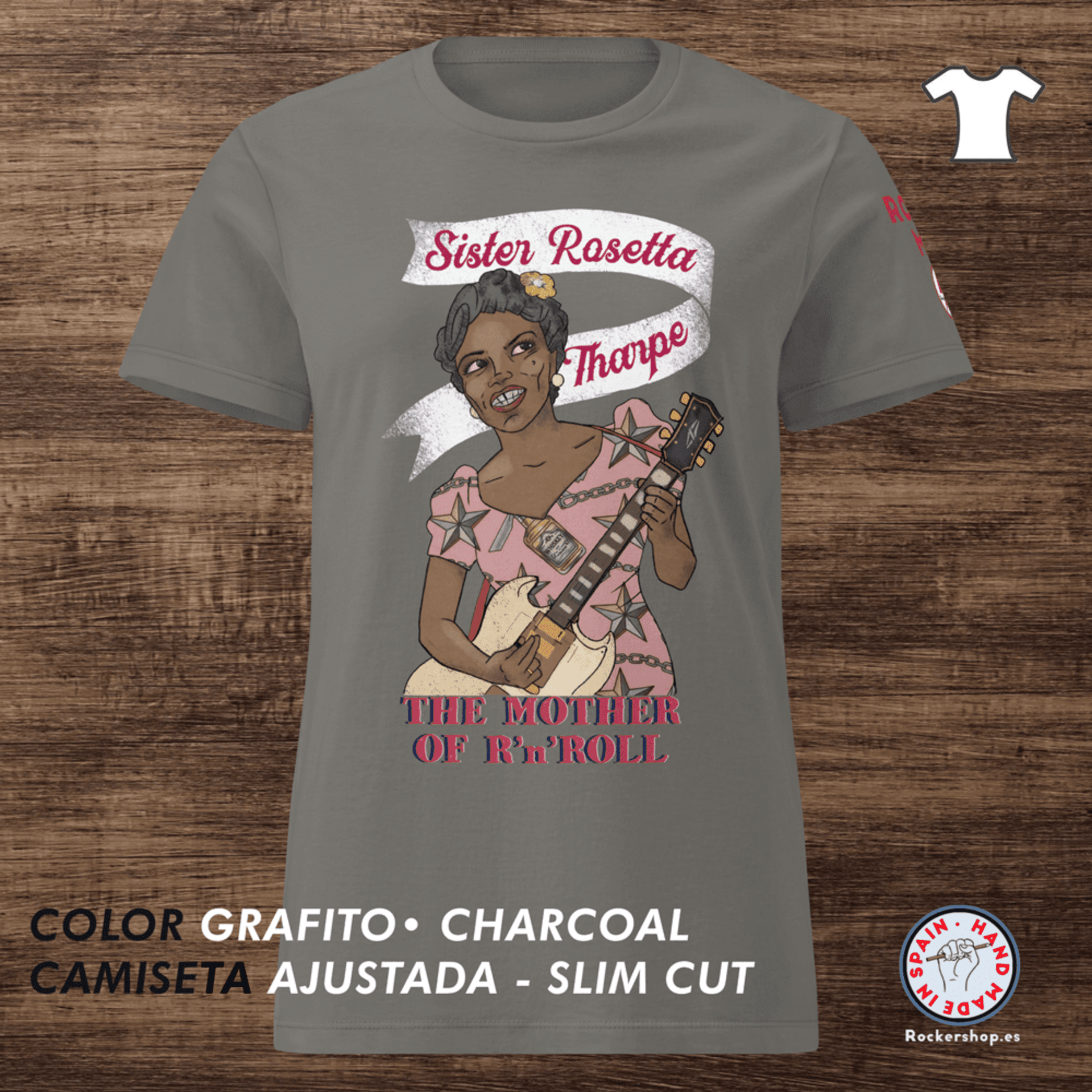 SISTER ROSETTA THARPE camiseta ajustada - 7