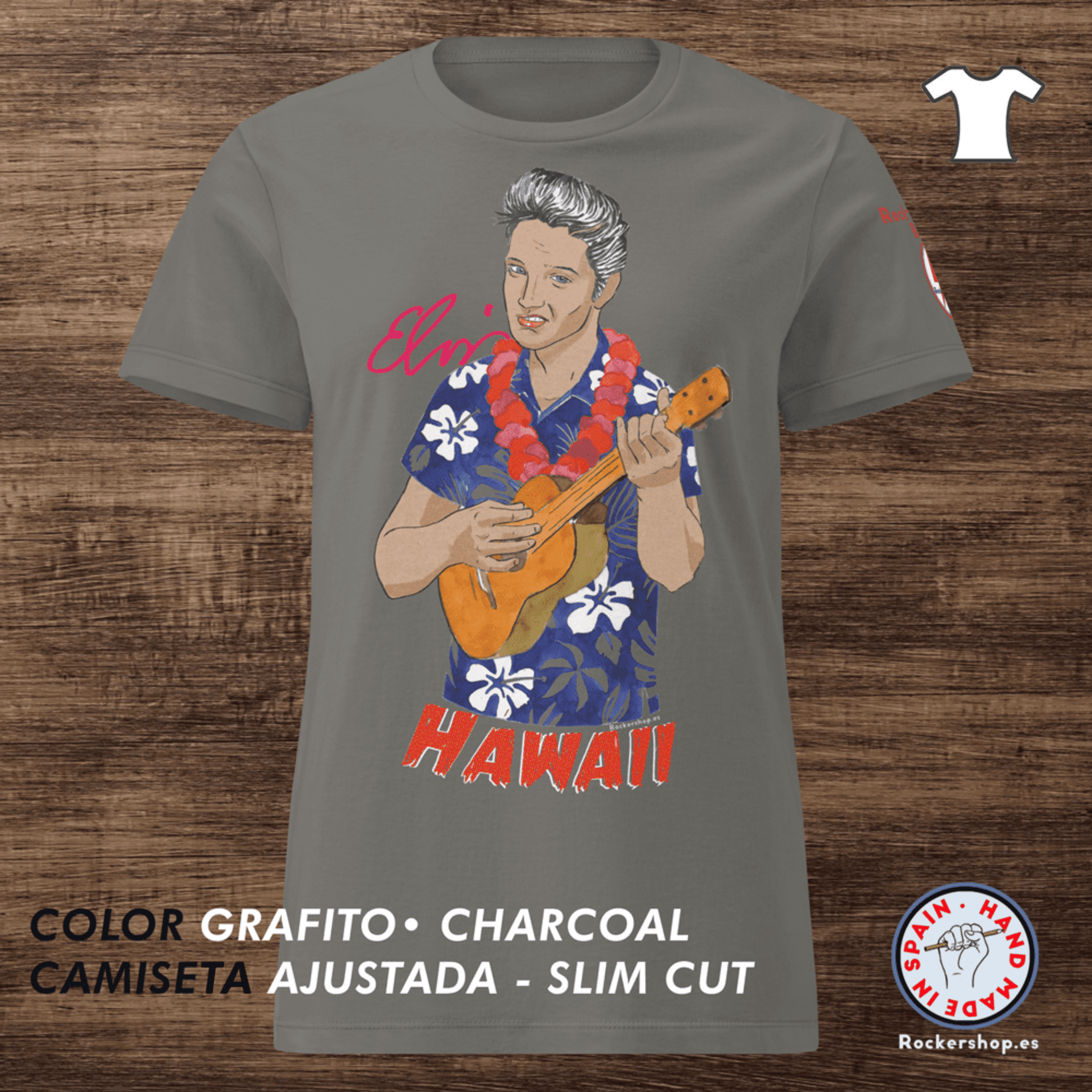 ELVIS HAWAII camiseta ajustada - 2