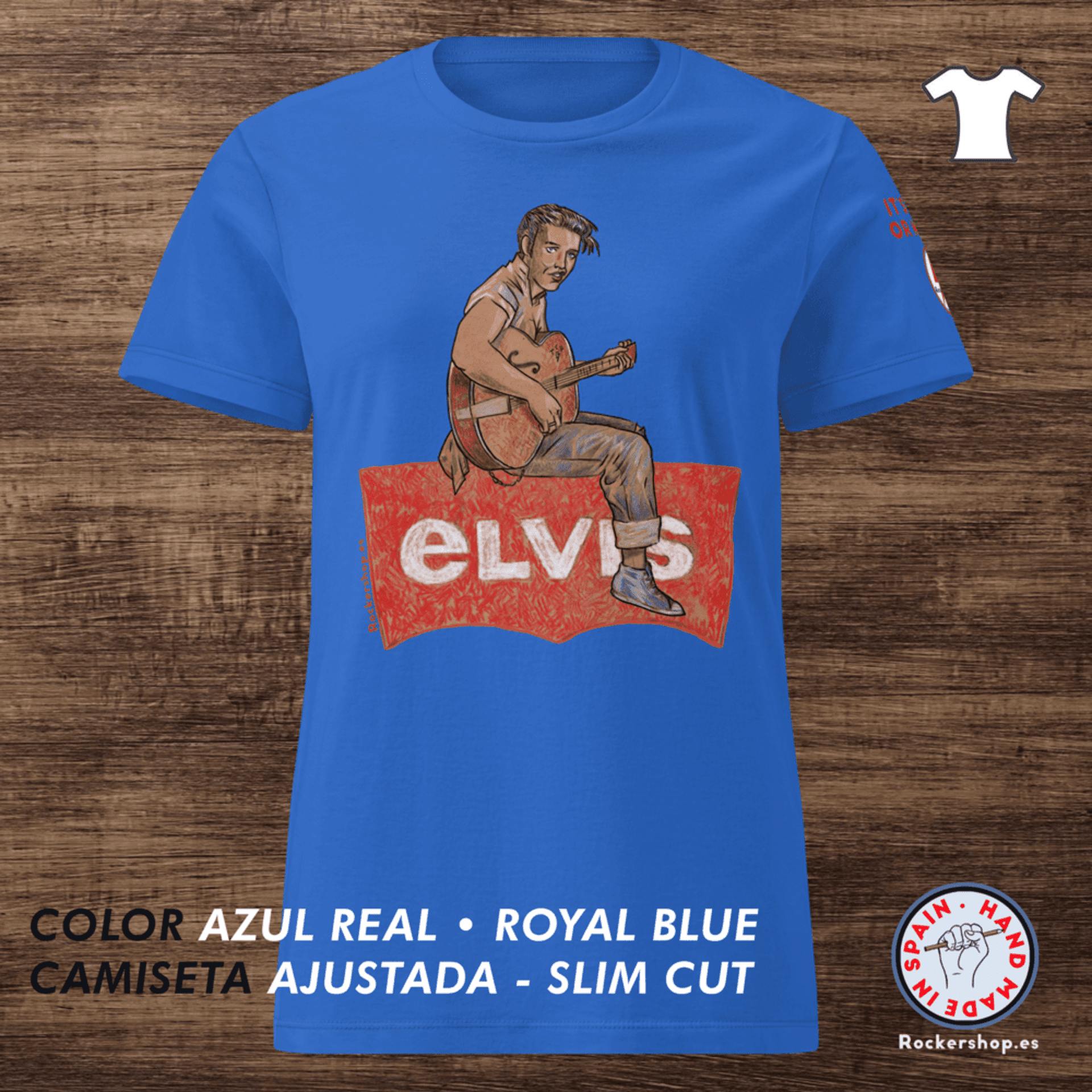 ELVIS JEANS camiseta ajustada - 3