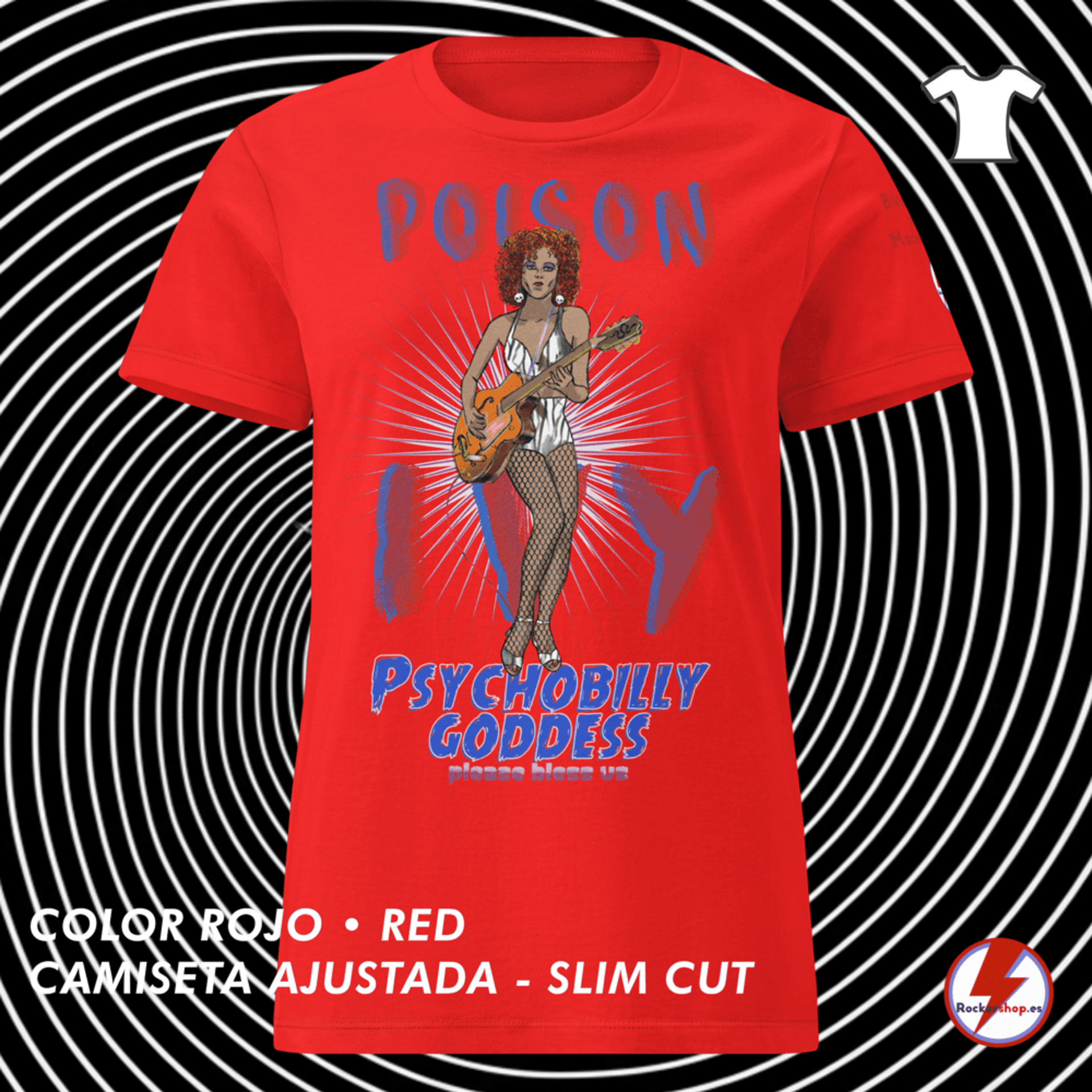 POISON IVY camiseta ajustada - 3